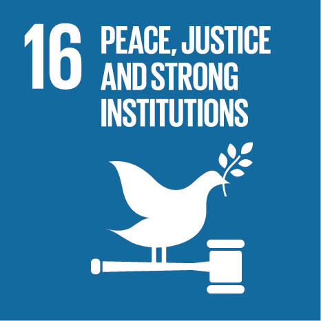 SDG 16 Peace, Justice and Strong Institutions