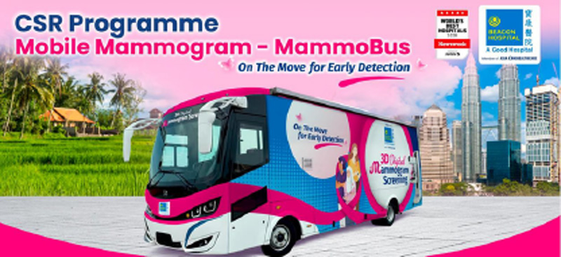 Mobile mammogram screening by Beacon Hospital