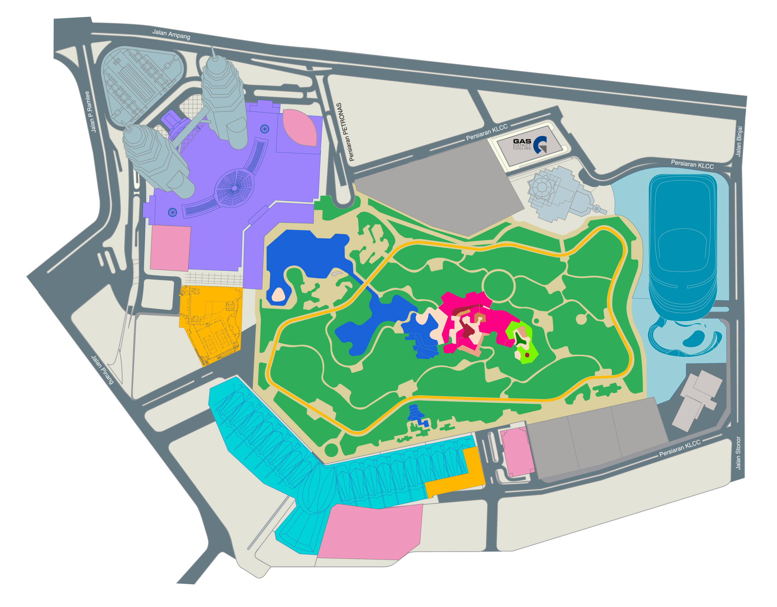 All Areas map