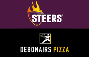 Steers & Debonairs Pizza logo