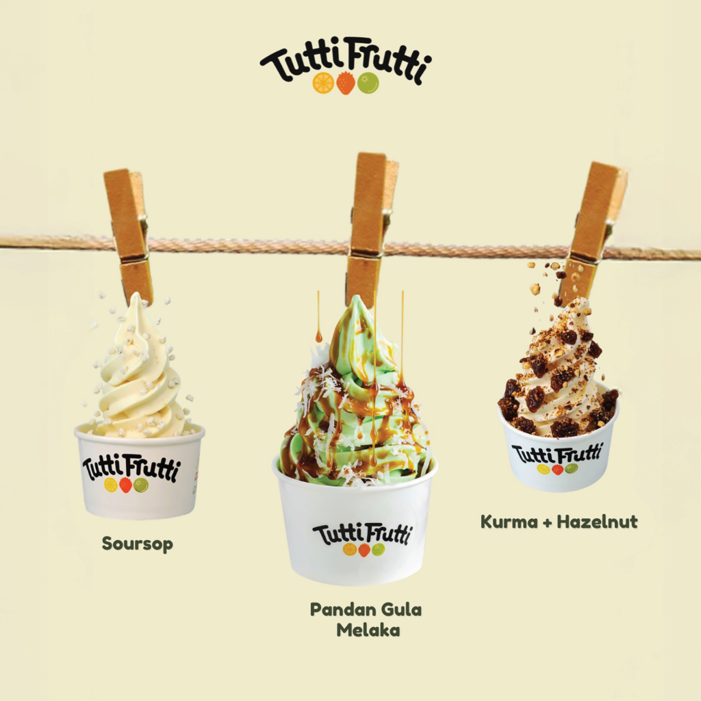 Tutti Fruitti Frozen Yogurt